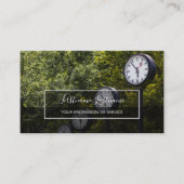 プロジェクトマネージャ、フリーランス、コンサルティングの専門家 名刺 (正面)