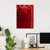 プロジェクトリーダーシップポスター ポスター (ホームオフィス)