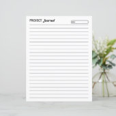 プロジェクト仕訳帳シート (スタンド正面)