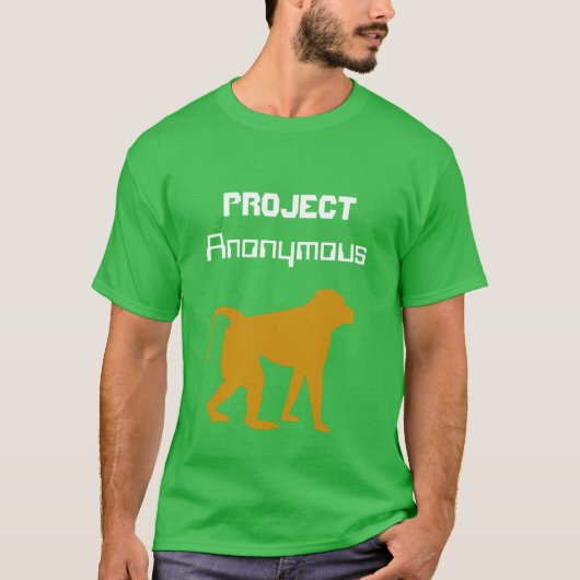 プロジェクト匿名バブーンTシャツ Tシャツ (正面)