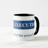 プロジェクト実行計画の作成 マグカップ (正面右)