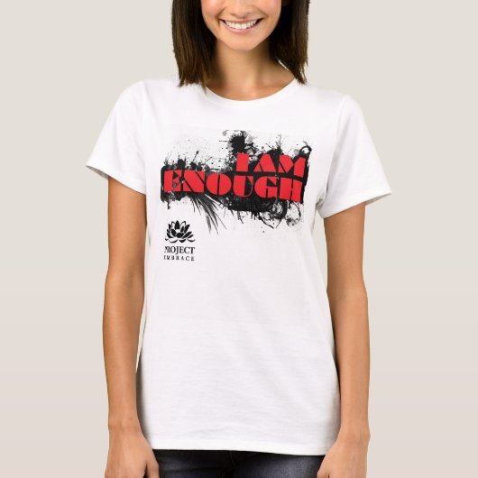 プロジェクト抱擁スローガンTシャツ Tシャツ (正面)