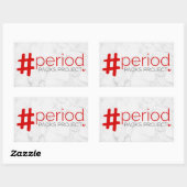 プロジェクト期間パックのステッカー – 長方形 長方形シール (シート)