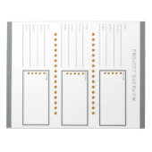 プロジェクト概要 ノートパッド (正面)