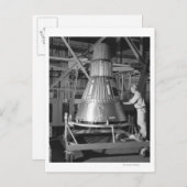 プロジェクト水星 – カプセル#2写真 ポストカード (正面/裏面)