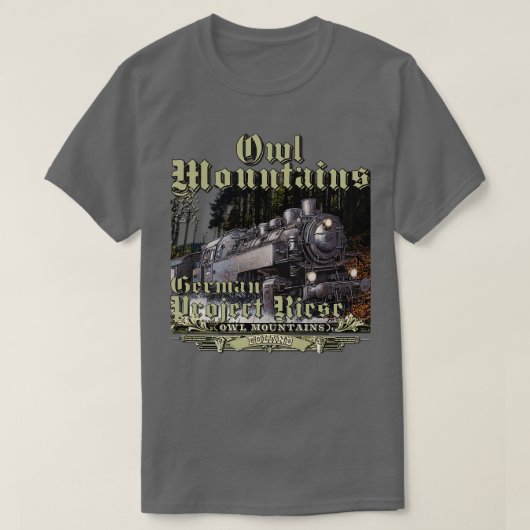 プロジェクト立ち上げフクロウ山脈ポーランド Tシャツ (デザイン正面)