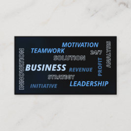 プロジェクト管理ビジネスソリューションの専門用語 名刺