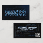 プロジェクト管理ビジネスソリューションの専門用語 名刺 (正面/裏面)