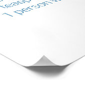 プロジェクト管理:コーヒーを作る!縦 ポスター (角)