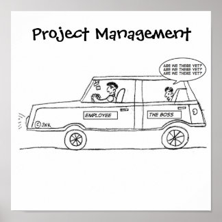 プロジェクト管理 ポスター