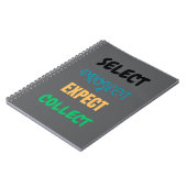 プロジェクト選択Expect Collect Spiralノートブック ノートブック (左側)