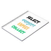 プロジェクト選択Expect Collect Spiralノートブック ノートブック (左側)