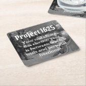 プロジェクト1625 スクエアペーパーコースター (アングル)