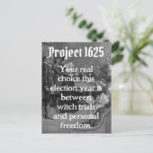 プロジェクト1625 ポストカード (スタンド正面)