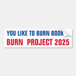 プロジェクト2025の書き込み バンパーステッカー