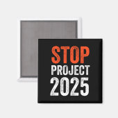 プロジェクト2025アンチトランプ マグネット (正面/裏面)