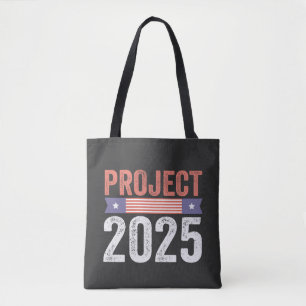 プロジェクト2025トランプ米国人パトリティックTシャツ トートバッグ