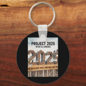 プロジェクト2025我々は全てねじ込み キーホルダー (正面)