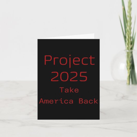 プロジェクト2025 2 カード (正面)