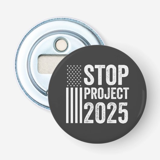 プロジェクト2025 Trump American Republic USA 栓抜き (正面)