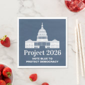 プロジェクト2026 民主主義に投票 スタンダードランチョンナプキン (インサイチュ)
