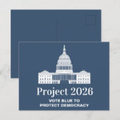 プロジェクト2026 民主主義に投票 ポストカード (正面/裏面)