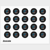 プロジェクト2026 Tシャツ ラウンドシール (シート)
