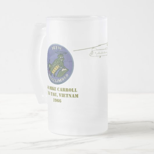 プロジェクト425の霜の降りたなマグ フロストグラスビールジョッキ (正面左)