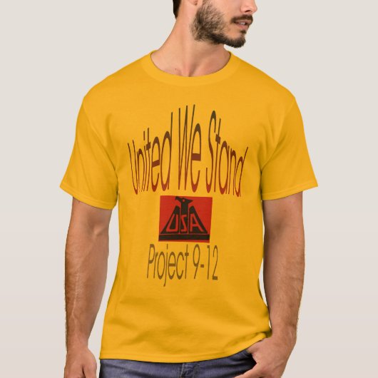 プロジェクト9-12のティー Tシャツ (正面)