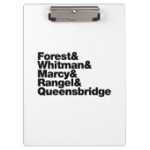 プロジェクト クリップボード (正面)