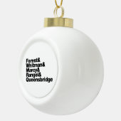 プロジェクト セラミックボールオーナメント (右)