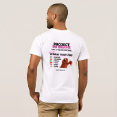 プロジェクト・ビー・ブレイブ・デイビーTシャツ Tシャツ (裏面フル)