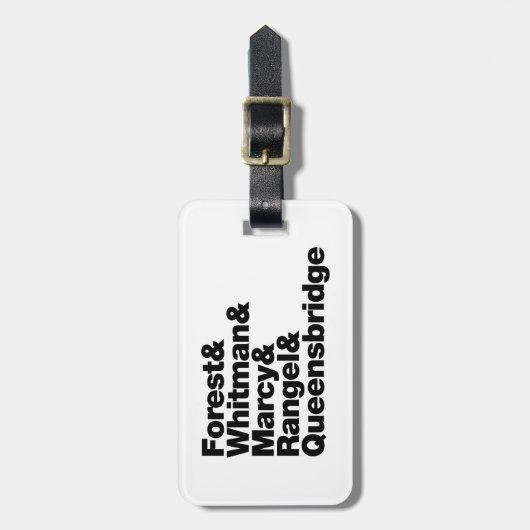 プロジェクト ラゲッジタグ (正面縦)