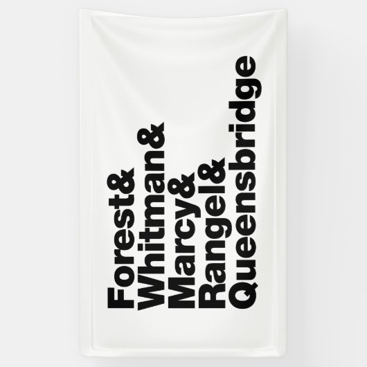 プロジェクト 横断幕 (縦)