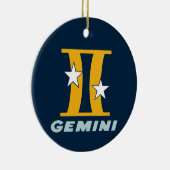 プロジェクトGeminiクリスマス装飾 セラミックオーナメント (右)