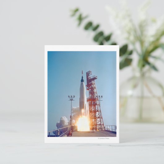 プロジェクトMercury MA-9の発表、信仰7 ポストカード (スタンド正面)