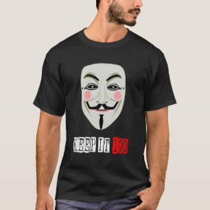プロジェクトZorgo Anonymous Hacker 保 It 100 Tシャツ