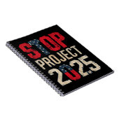 プロジェストップクト2025トランプバイデン氏ヴィンテージ ノートブック (右側)