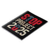 プロジェストップクト2025トランプバイデン氏ヴィンテージ ノートブック (左側)