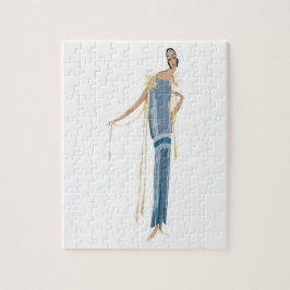 プロジェット・ド・ローブ、エテ、ラクロシュ・クール（1924年）。 ジグソーパズル