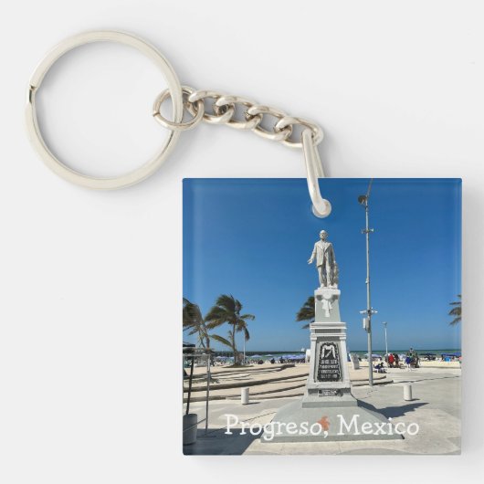 プロジェリオ，メキシコ – アクリル酸キーチェーン キーホルダー (正面)