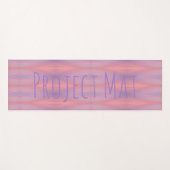 プロジェ保護クトマット付きテーブル ヨガマット (正面(横))