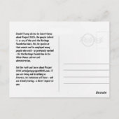 プロジストップェクト2025 ポストカード (裏面)