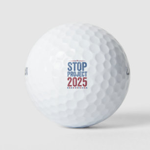 プロジストップェクト2025 Trump Harris American Patroitic ゴルフボール