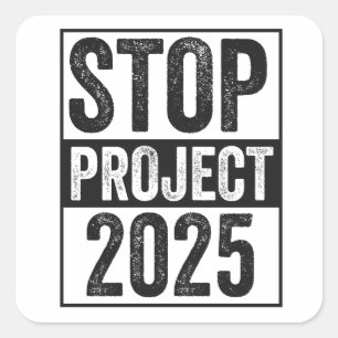 プロジストップェクト2025 Trump Harris American Patroitic スクエアシール