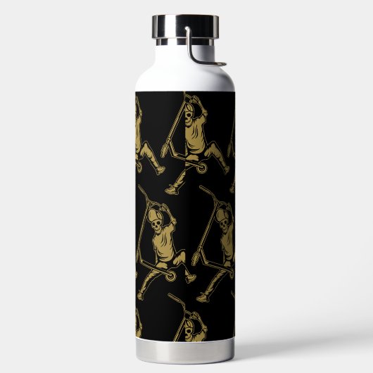 プロスクーター無料ライダートリック ウォーターボトル (左面)