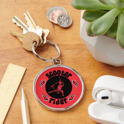プロスクーター無料ライダートリック キーホルダー (デスク)
