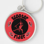 プロスクーター無料ライダートリック キーホルダー (正面)