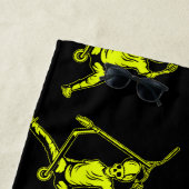 プロスクーター無料ライダートリック ビーチタオル (インサイチュ)