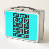 プロスクーター無料ライダートリック メタルランチボックス (正面)